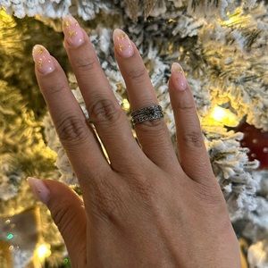 3 stack set, sterling silver rings